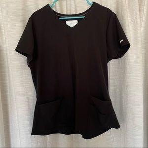 Great Condition Women’s Skechers Black Scrub Top